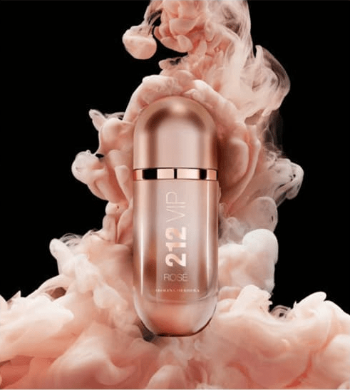 notas olfativas 212 vip rose cab edição limitada