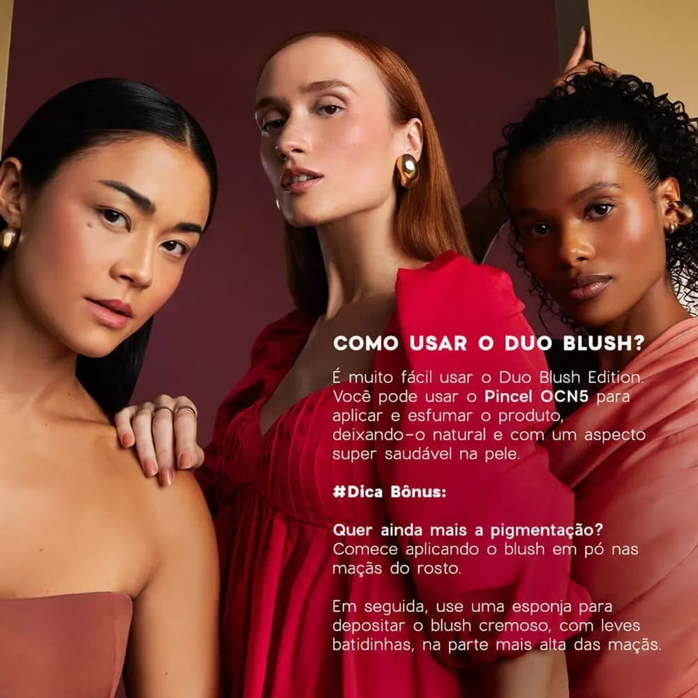 erros comuns ao aplicar blush cereja