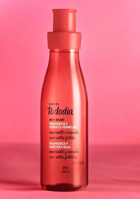 body splash natura framboesa e pimenta vermelha dura pouco