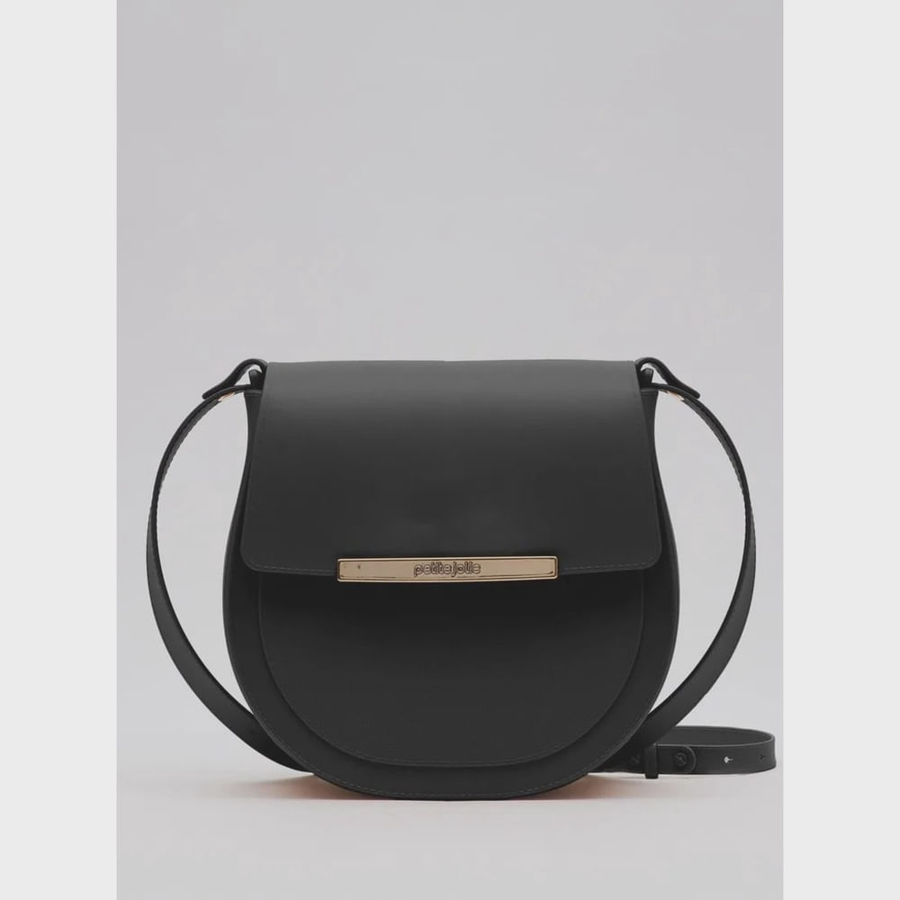 bolsa petite jolie pequena preta