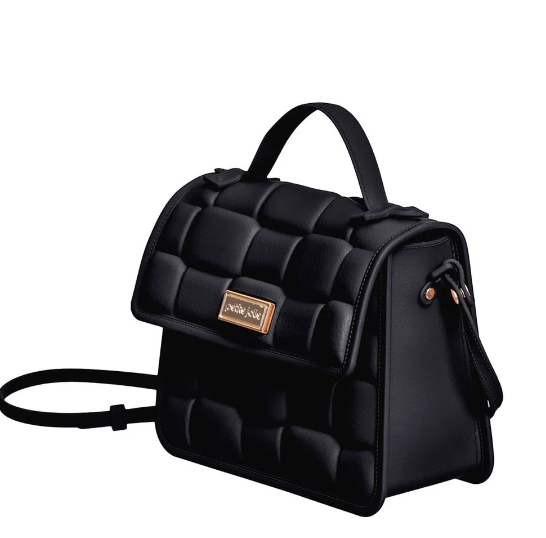 bolsa petite jolie pequena preta
