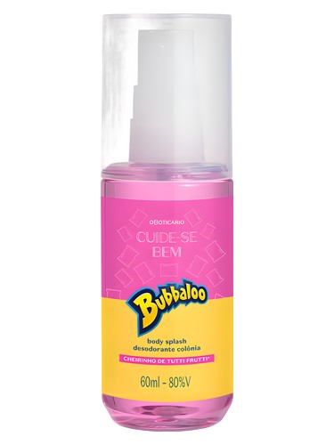 bubbaloo boticário perfume