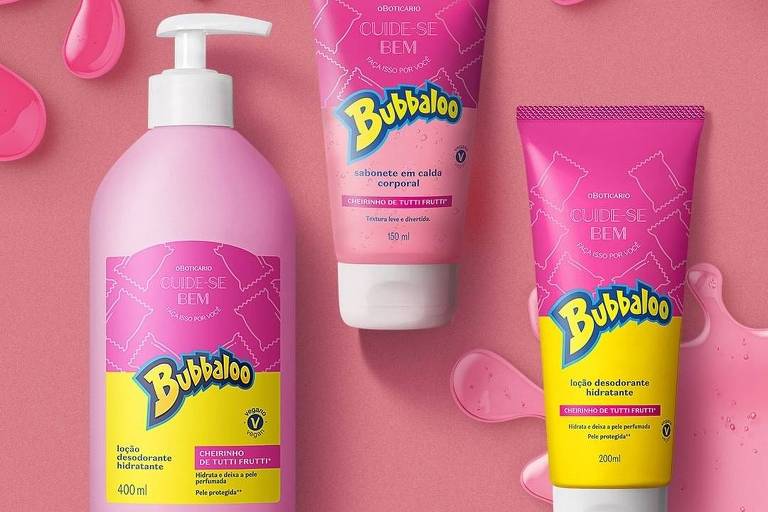 melhores produtos linha bubbaloo o boticário