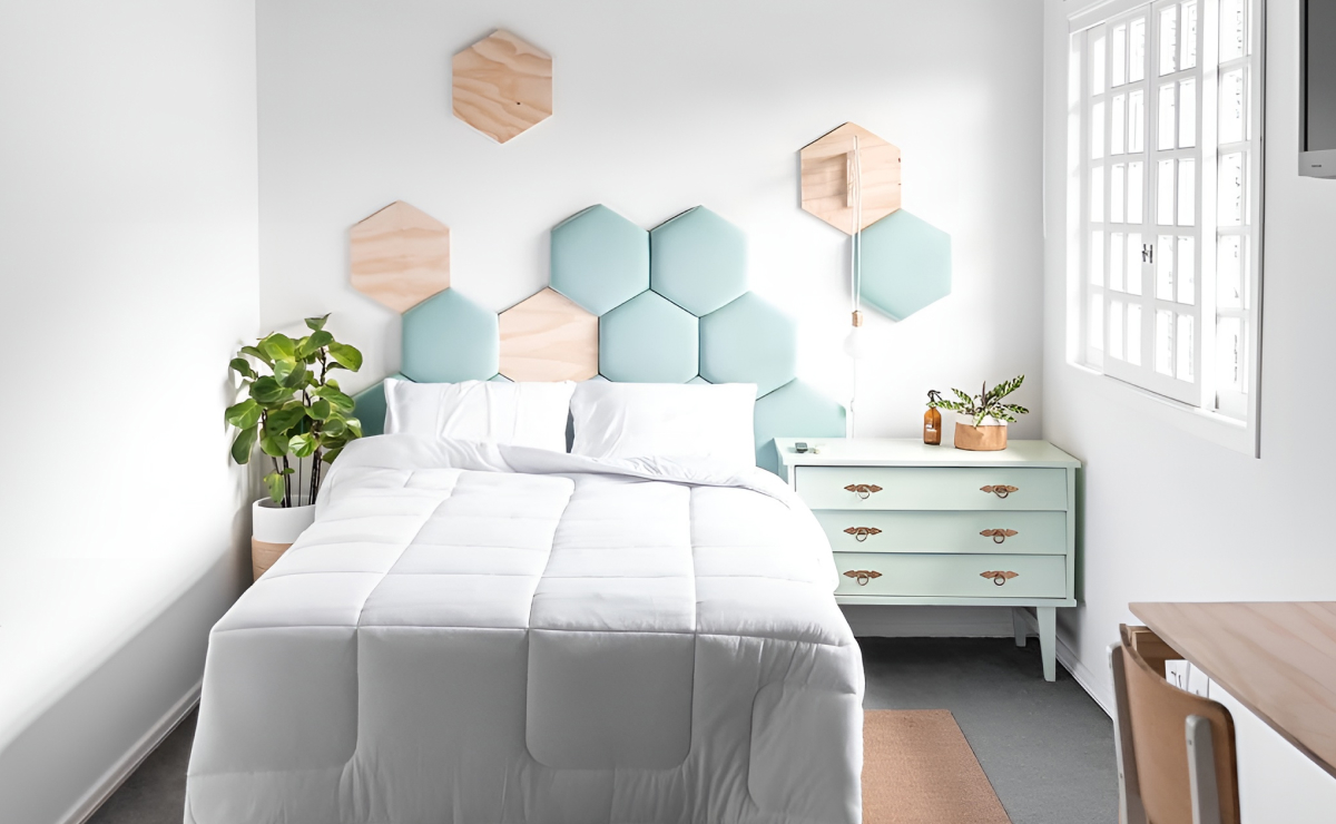 cabeceira branca vs cabeceira de madeira