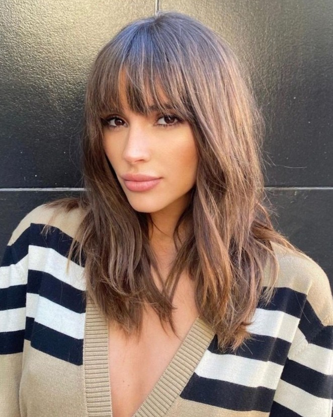 melhores cortes de cabelo curto liso com franja para inspirar