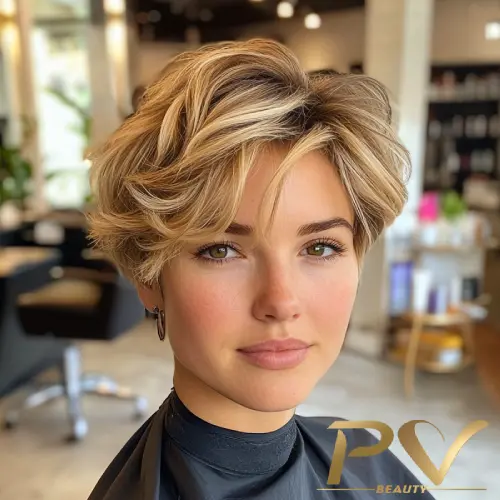 cabelo curto liso com franja vs cabelo curto liso sem franja