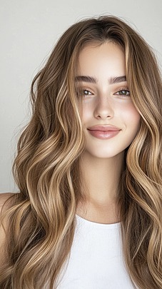 cabelo loiro ondulado vs liso qual escolher