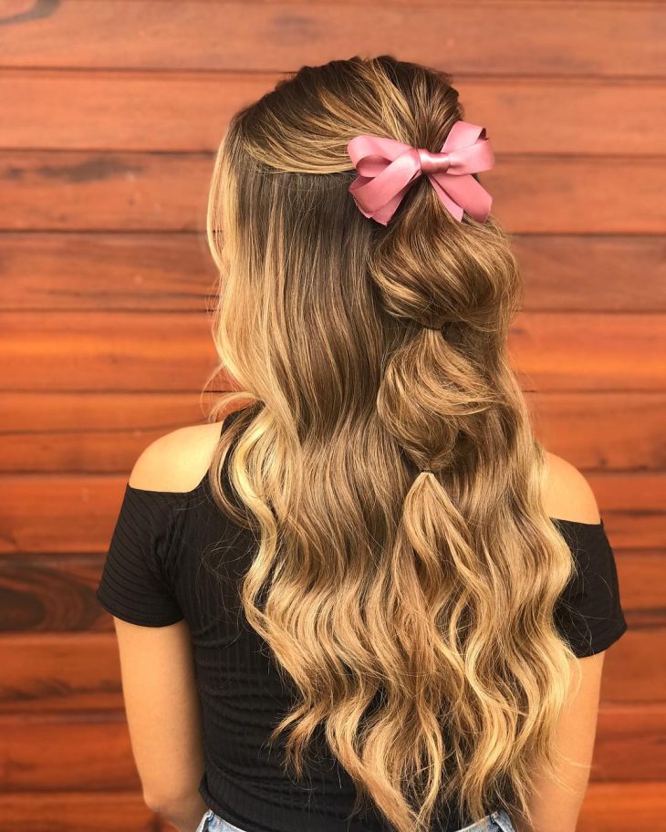 cabelo para festa de 15 anos