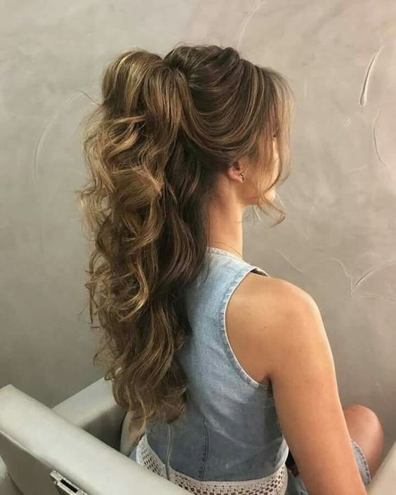 cabelo para festa de 15 anos