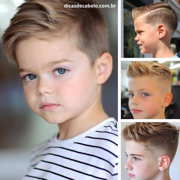 cabelo social masculino infantil