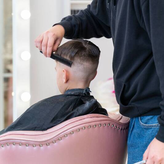 inspirações corte social masculino infantil