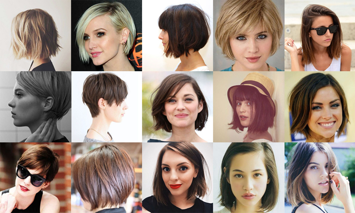 corte médio em camadas para cabelo liso