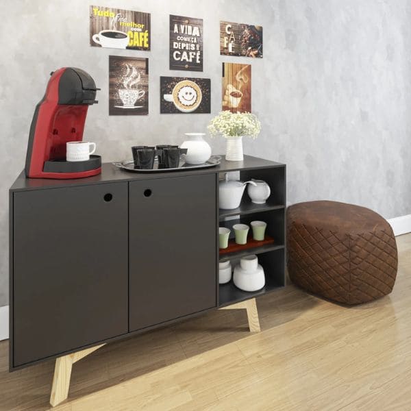 cantinho do café pequeno para sala