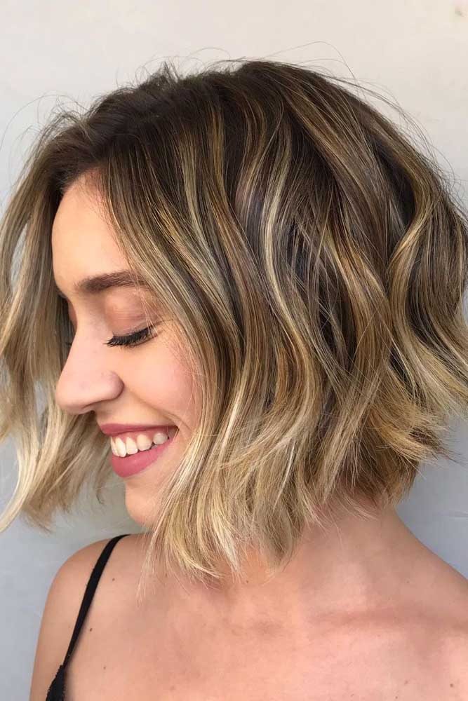 ideias de corte chanel repicado com franja para inspirar