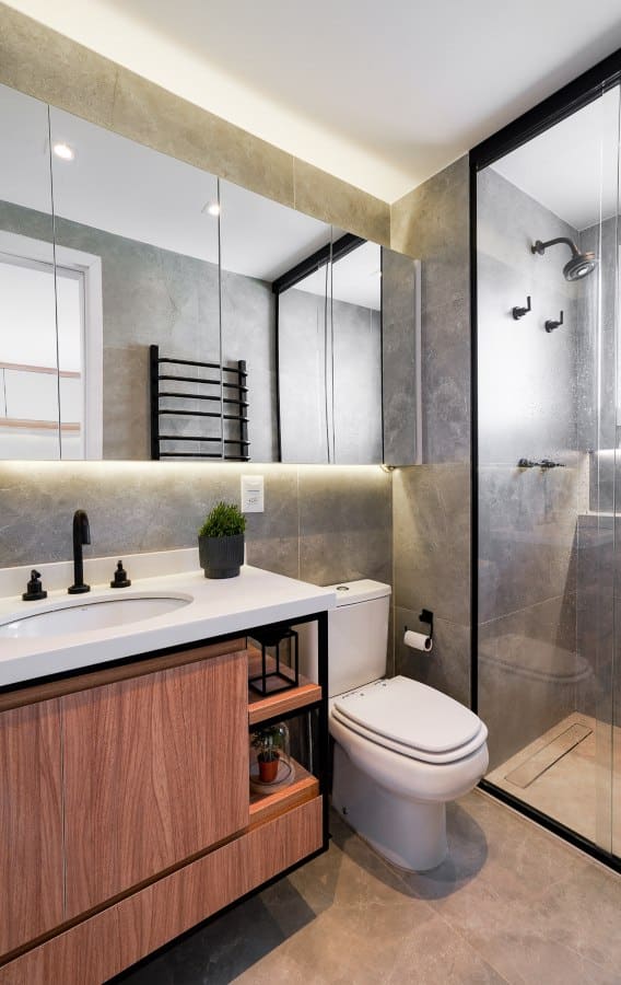 como escolher o espelho ideal para banheiro