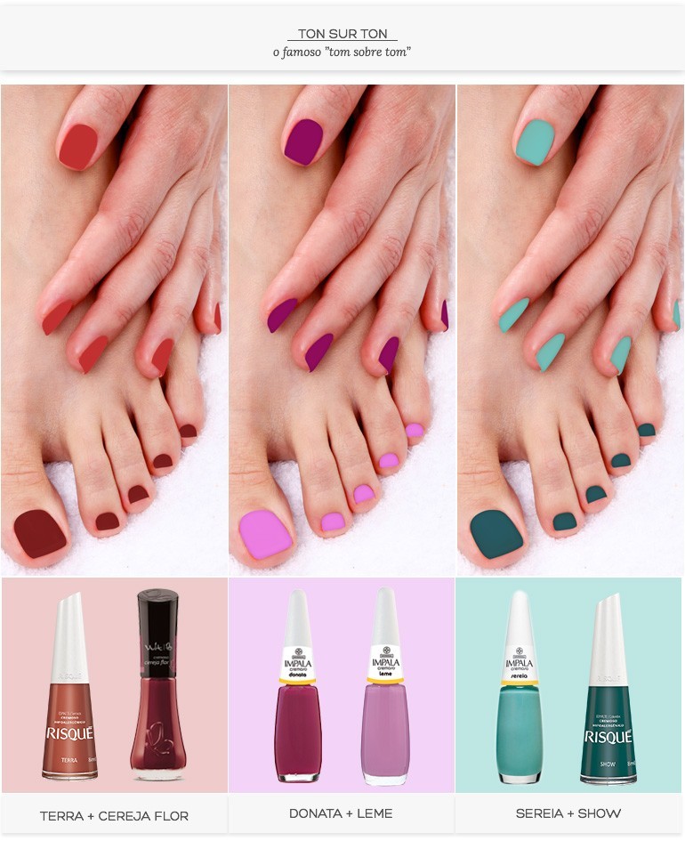 erros comuns ao pintar unhas dos pés com cores claras