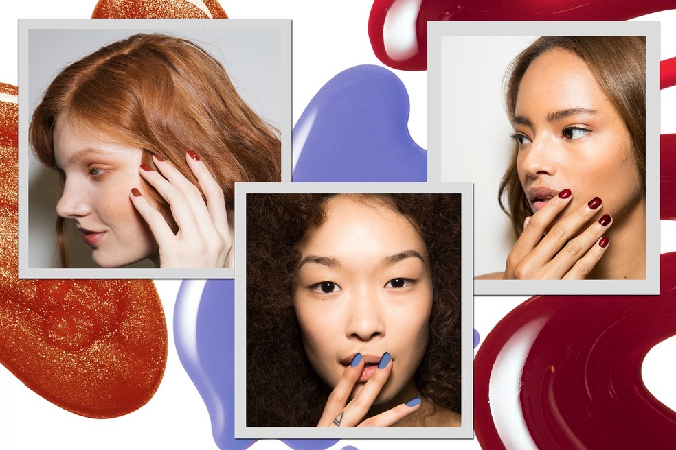 cores de esmalte para festa de fim de ano