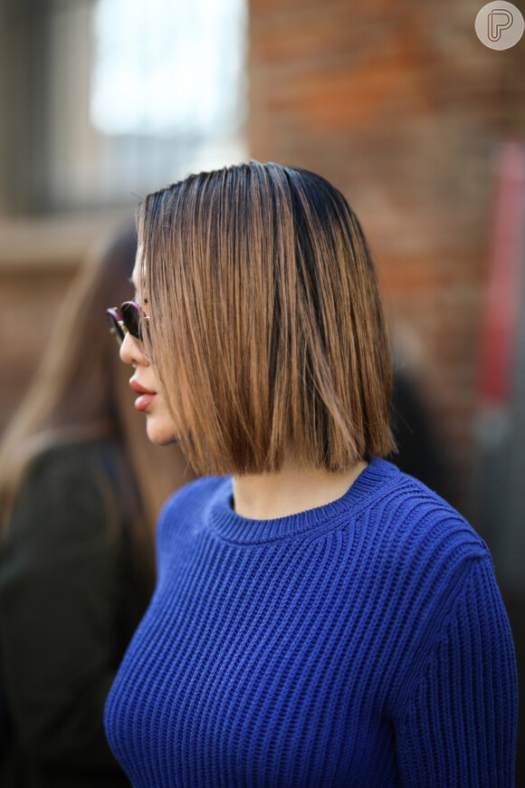 blunt cut vs long bob qual a diferença