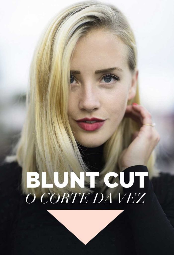 quanto custa um corte blunt cut profissional