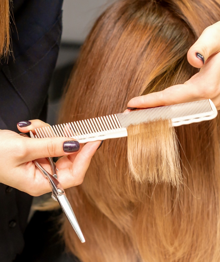 corte cabelo longo feminino
