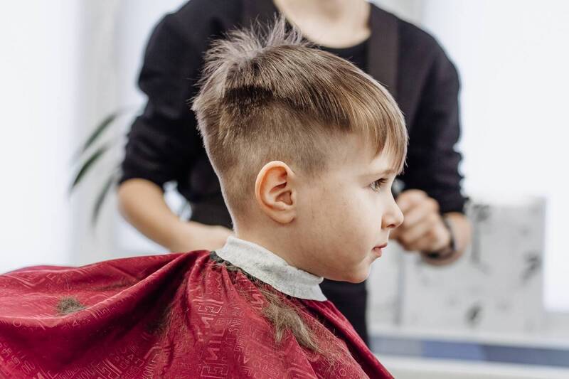 corte de cabelo infantil masculino para cabelo crespo