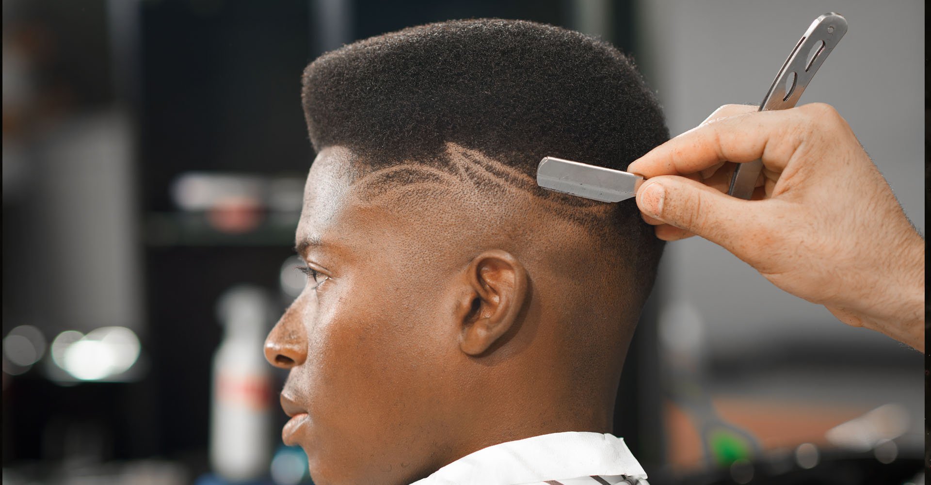 como fazer fade masculino em casa