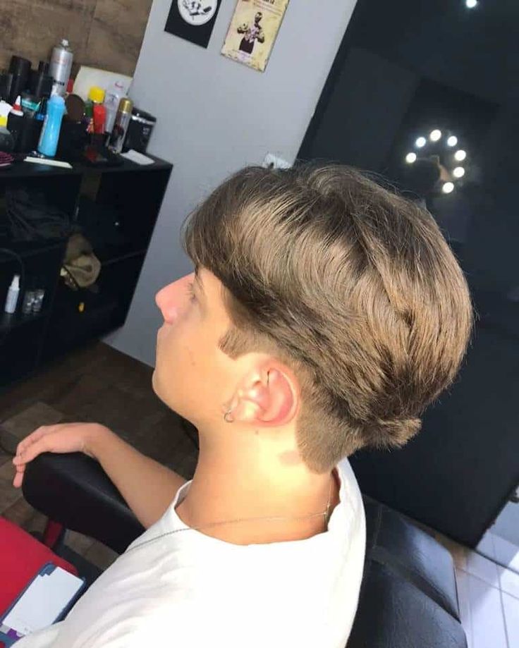 corte menino cabelo liso