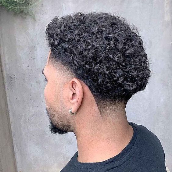 corte pra cabelo cacheado masculino