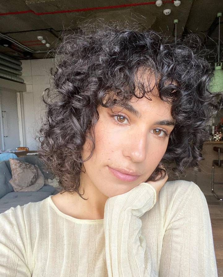 cortes para cabelo cacheado curto