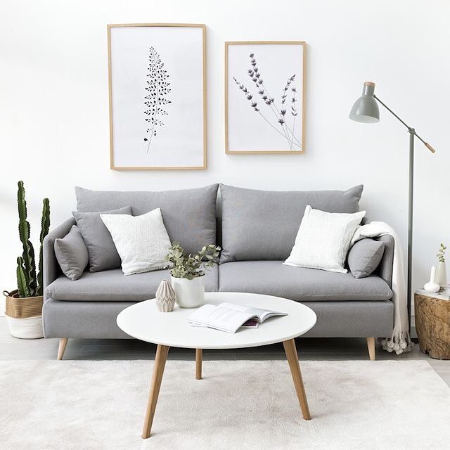 preço médio sofá cinza 3 lugares