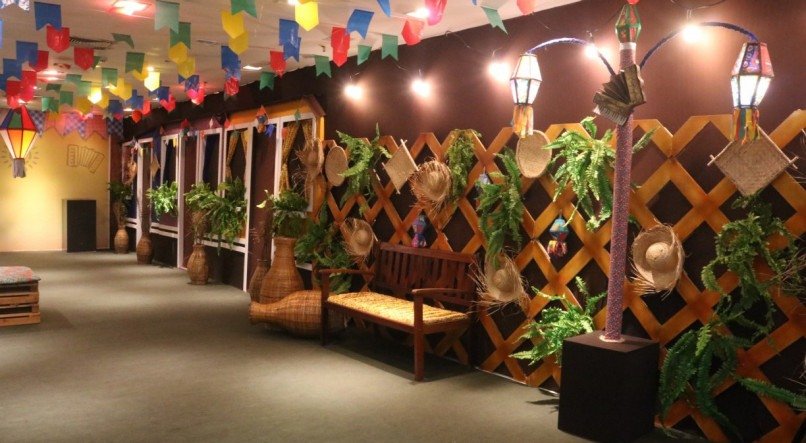 ideias criativas decoração sao joao empresa