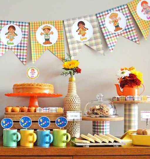 erros comuns decoração festa junina corporativa