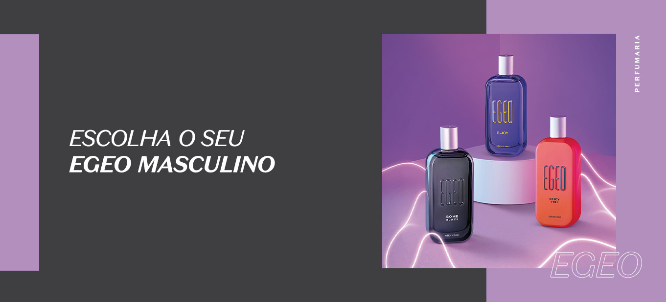melhores perfumes egeo boticário masculino