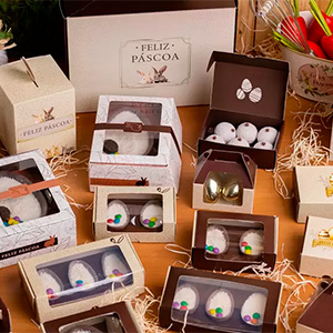 ideias criativas embalagem ovo de pascoa