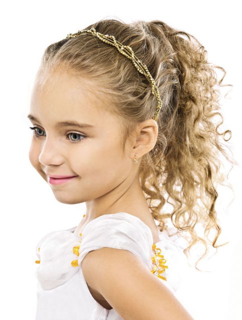 escola penteado infantil cabelo cacheado