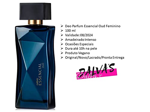 preço essencial oud feminino 100ml natura
