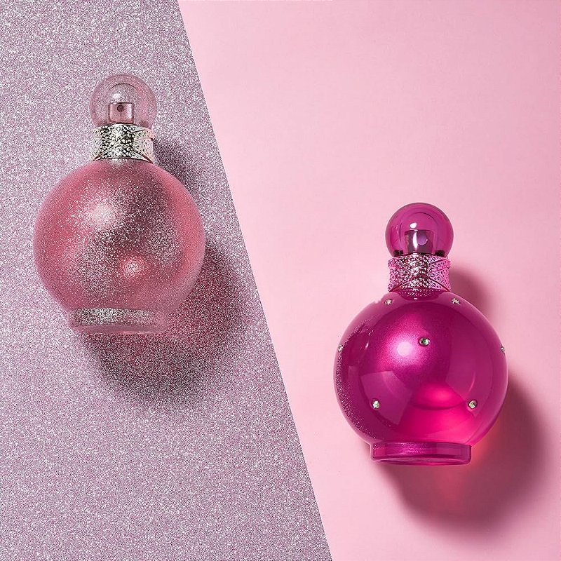 fantasy glitter perfume vs outras fragrâncias britney spears