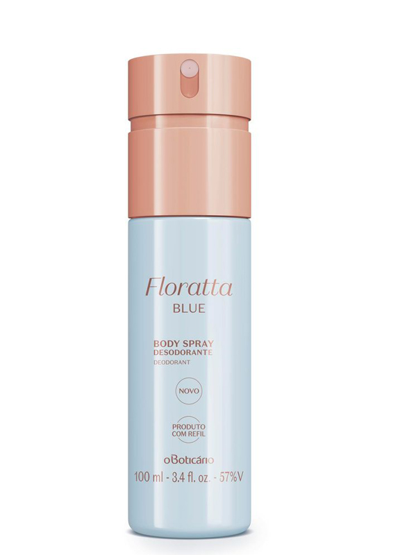 melhor body spray floratta blue para usar no dia a dia