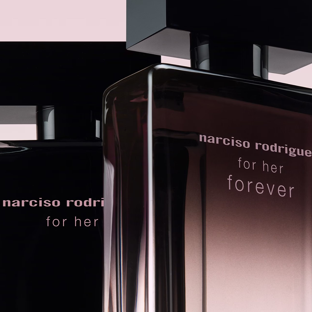 narciso rodriguez for her forever vs original
