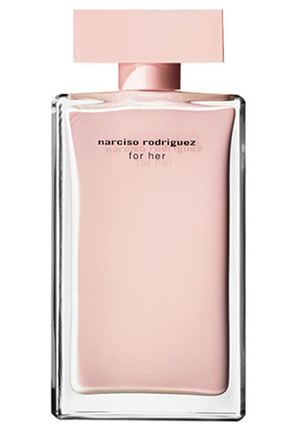 narciso rodriguez for her forever notas de frangipani
