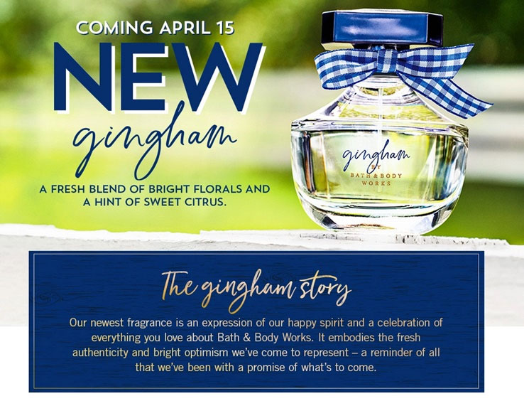 perfume gingham vs perfume floral clássico