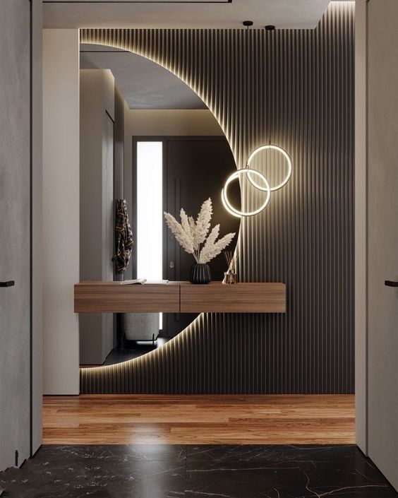 painel ripado vs. gesso 3d para sala qual o melhor