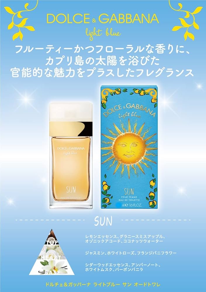 perfume Light Blue Sun não dura na pele