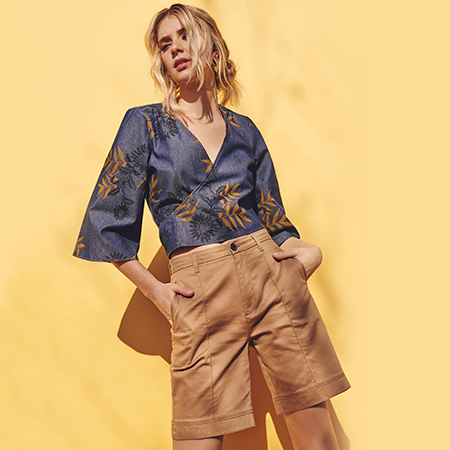 preço bermuda alfaiataria feminina