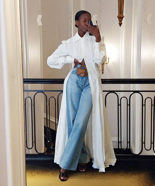 erros comuns ao usar calça jeans wide leg