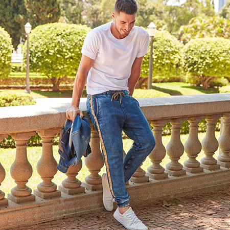 looks com calça cargo masculino