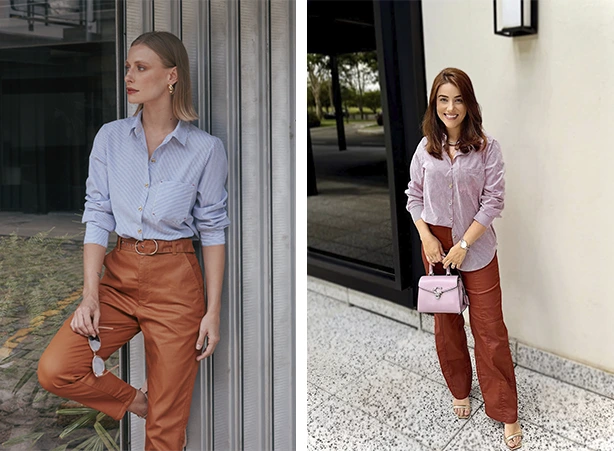 looks com calça marrom feminina
