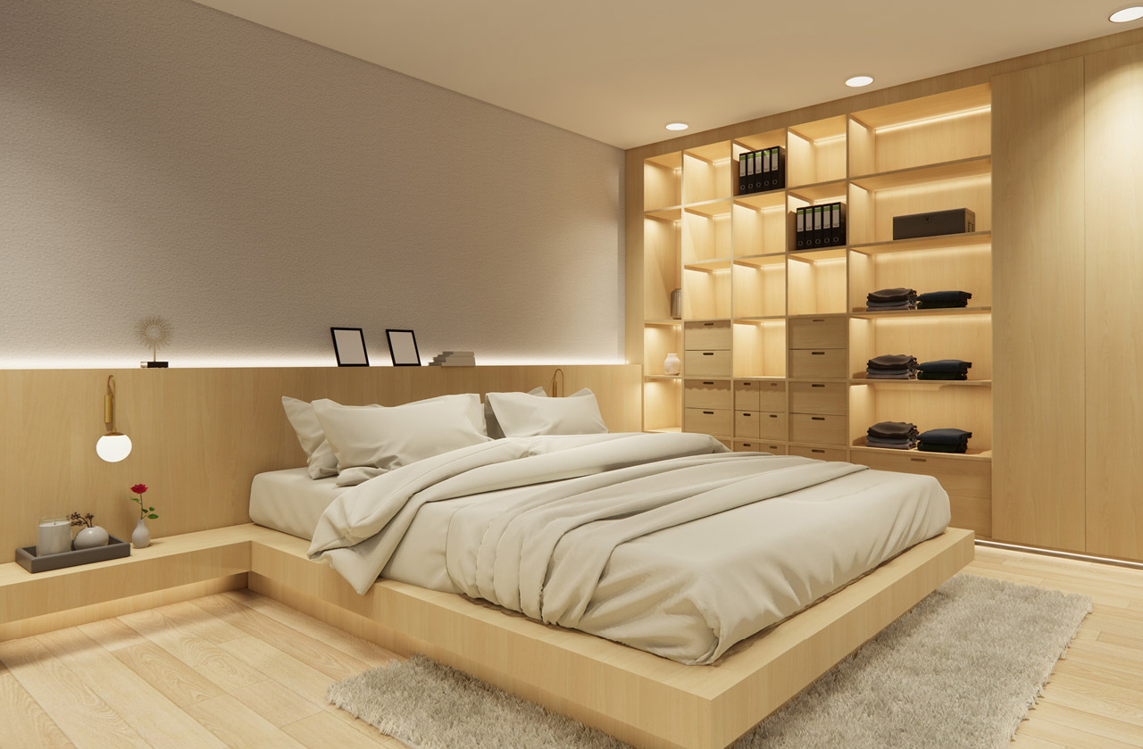 melhores luzes de cabeceira para quarto pequeno