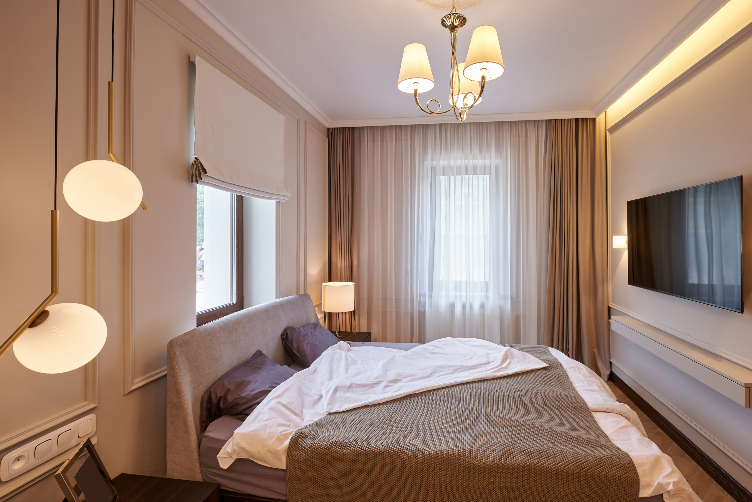 luz de cabeceira articulada para leitura