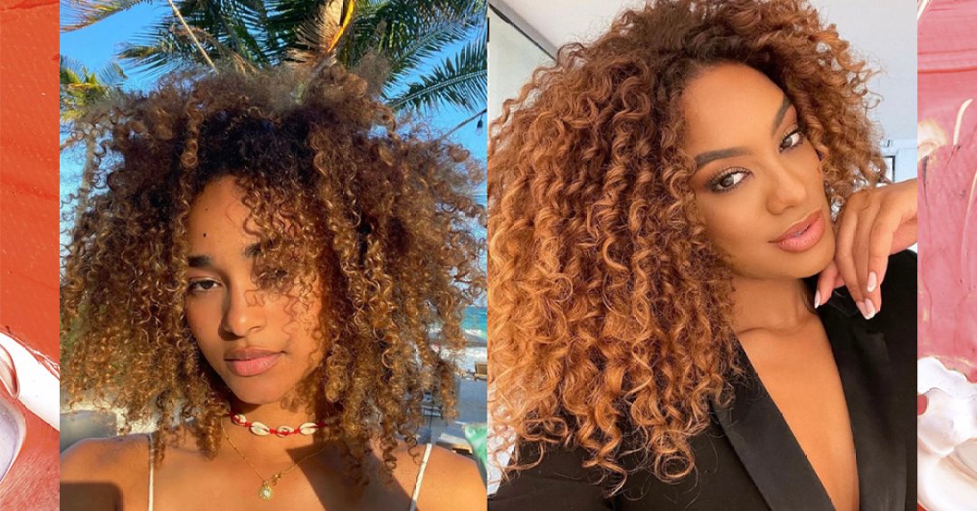 erros comuns ao fazer luzes em cabelo cacheado